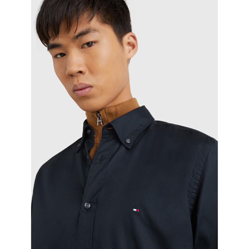 Tommy Hilfiger Stretch Slim Fit Poplin Shirt image number 2